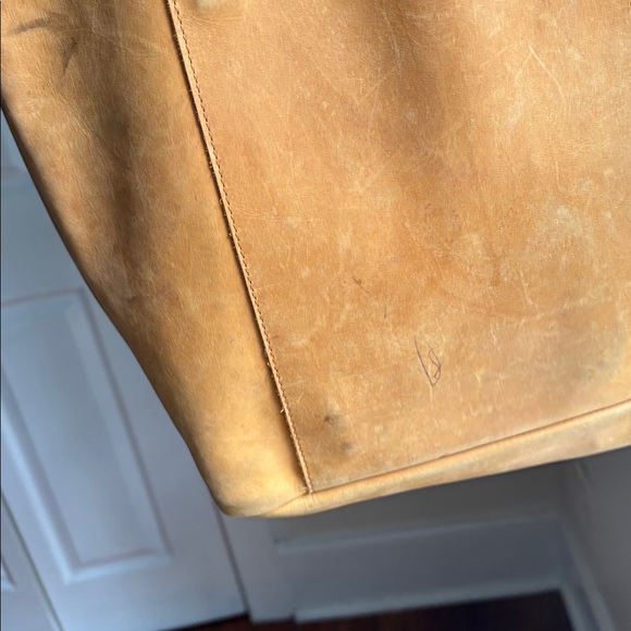 Brown Leather Women’s Tote - Picture 3 of 5